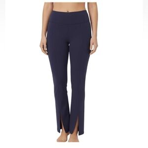 Ruby Ribbon Split Ankle Leggings Midnight Cotton Stretch Flare NWT Size S,L & XL